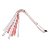 Sportsheets Sex & Mischief Peaches N CreaMe Stripe Flogger Whip Whips And Crops